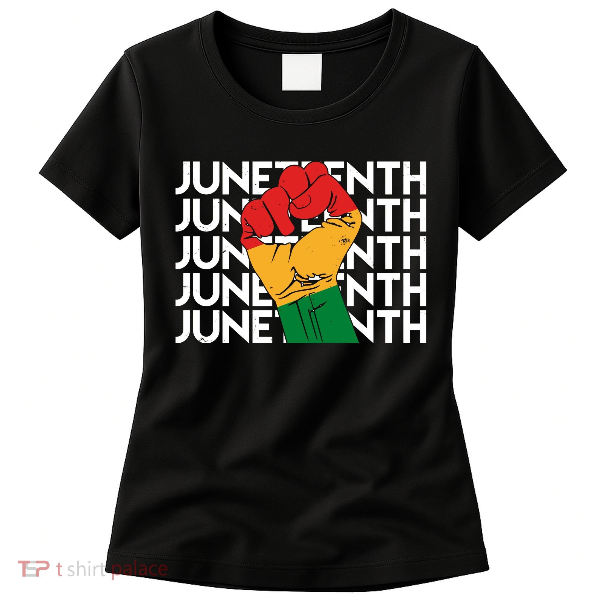 Juneteenth Fist Black Pride Women's T-Shirt