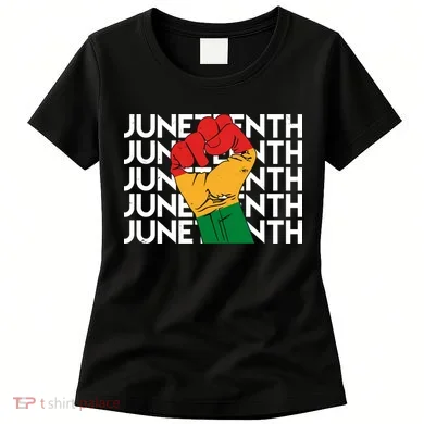 Juneteenth Fist Black Pride Women's T-Shirt