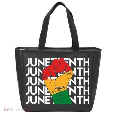Juneteenth Fist Black Pride Tote Bag