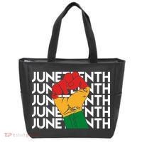 Juneteenth Fist Black Pride Tote Bag thumb 0
