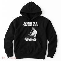 Justice For Charlie Kirk Support RIP Hoodie thumb 0