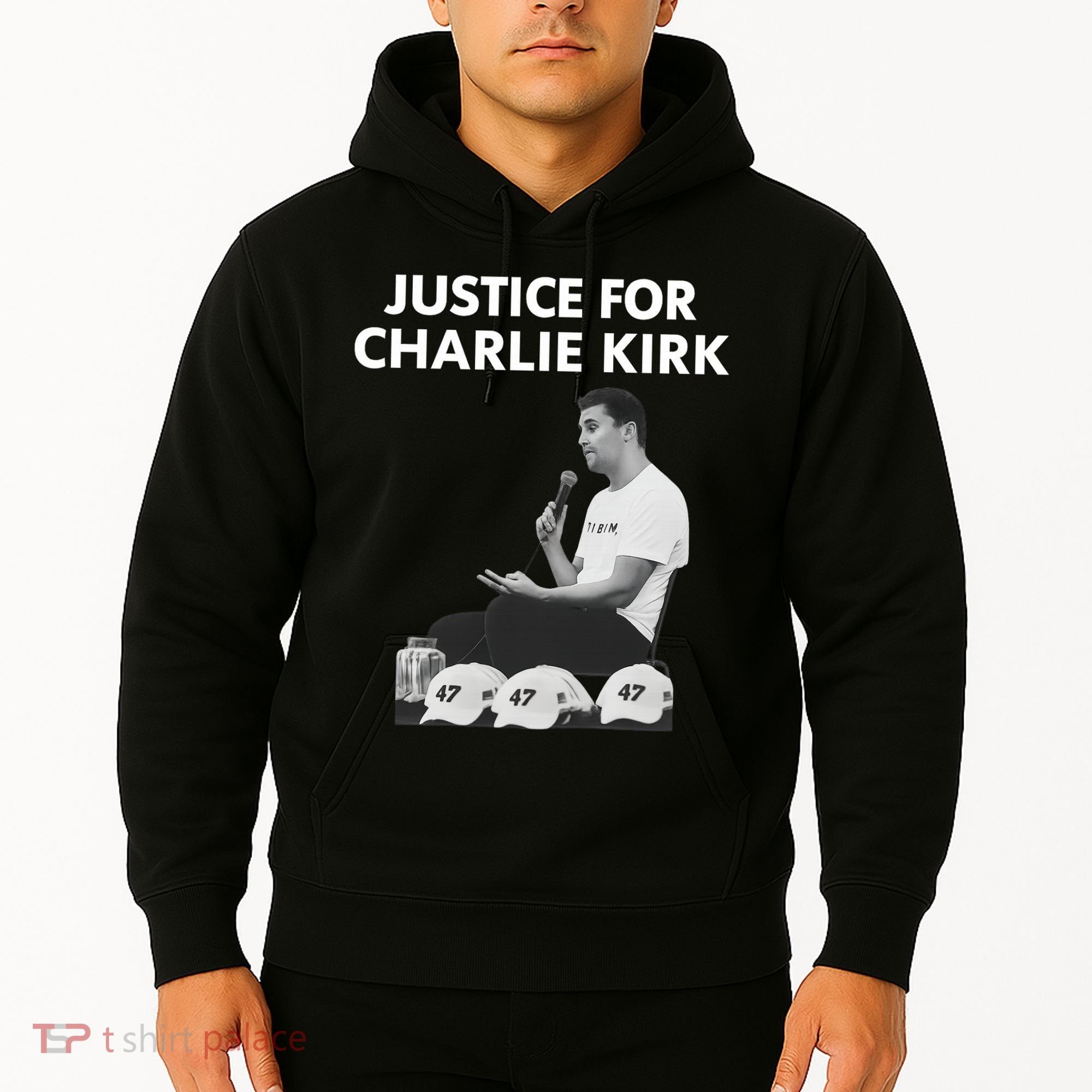 Justice For Charlie Kirk Support RIP Hoodie