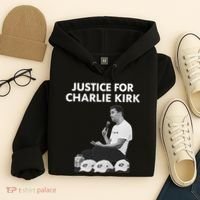 Justice For Charlie Kirk Support RIP Hoodie thumb 4