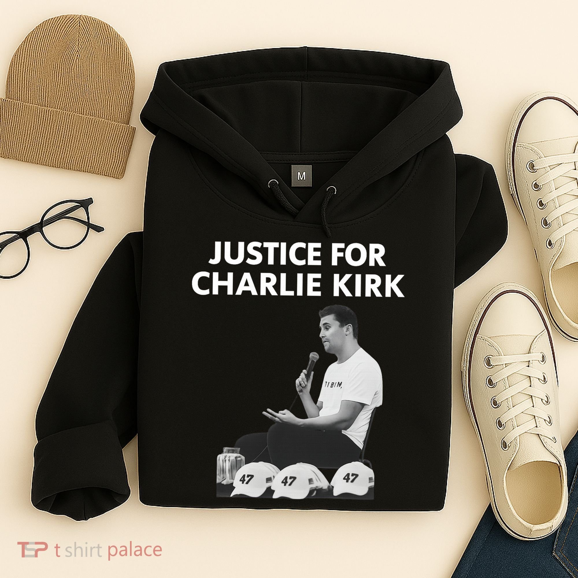 Justice For Charlie Kirk Support RIP Hoodie