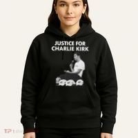 Justice For Charlie Kirk Support RIP Hoodie thumb 5