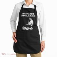 Justice For Charlie Kirk Support RIP Apron thumb 2