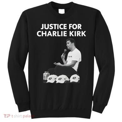 Justice For Charlie Kirk Support RIP Sweatshirt