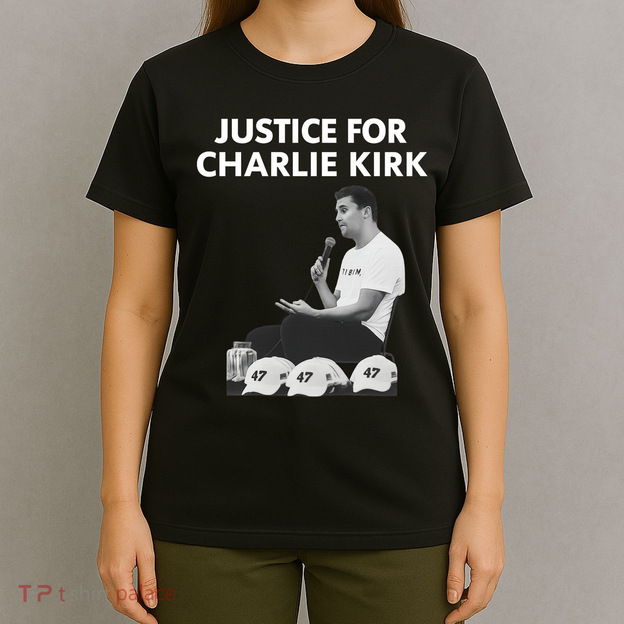 Justice For Charlie Kirk Support RIP T-Shirt