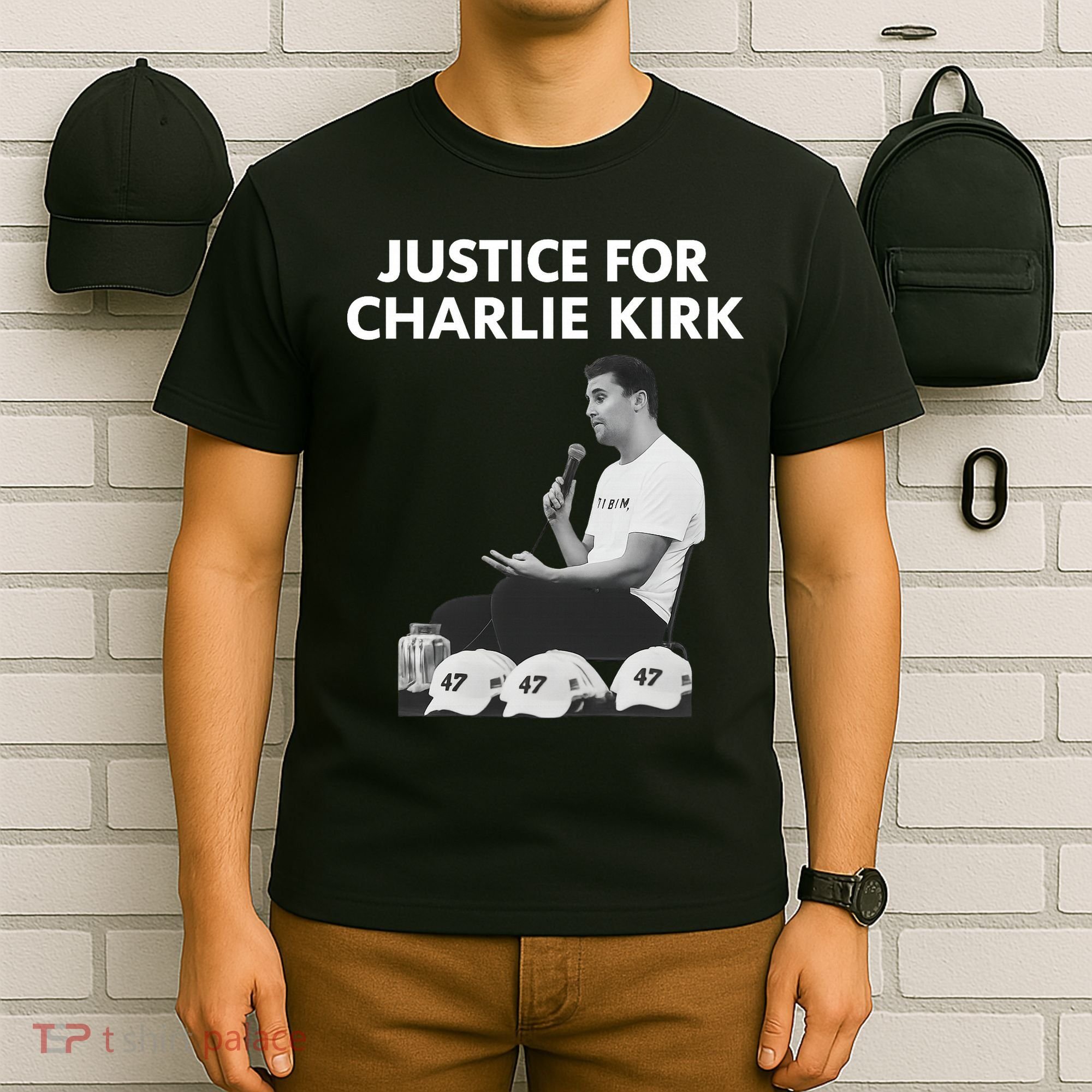 Justice For Charlie Kirk Support RIP T-Shirt