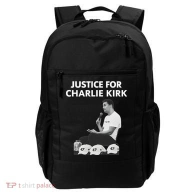 Justice For Charlie Kirk Support RIP Backpack