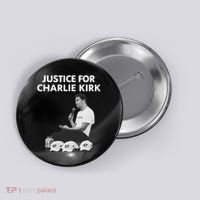 Justice For Charlie Kirk Support RIP Button thumb 0