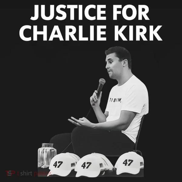Justice For Charlie Kirk Support RIP Button
