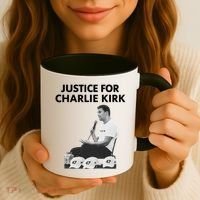 Justice For Charlie Kirk Support RIP Coffee Mug thumb 3