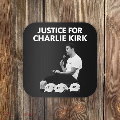 Justice For Charlie Kirk Support RIP Coaster