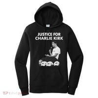 Justice For Charlie Kirk Support RIP Women's Hoodie thumb 0