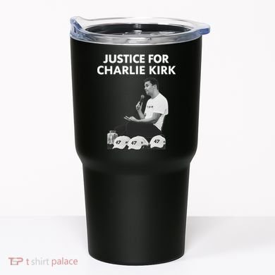Justice For Charlie Kirk Support RIP Tumbler