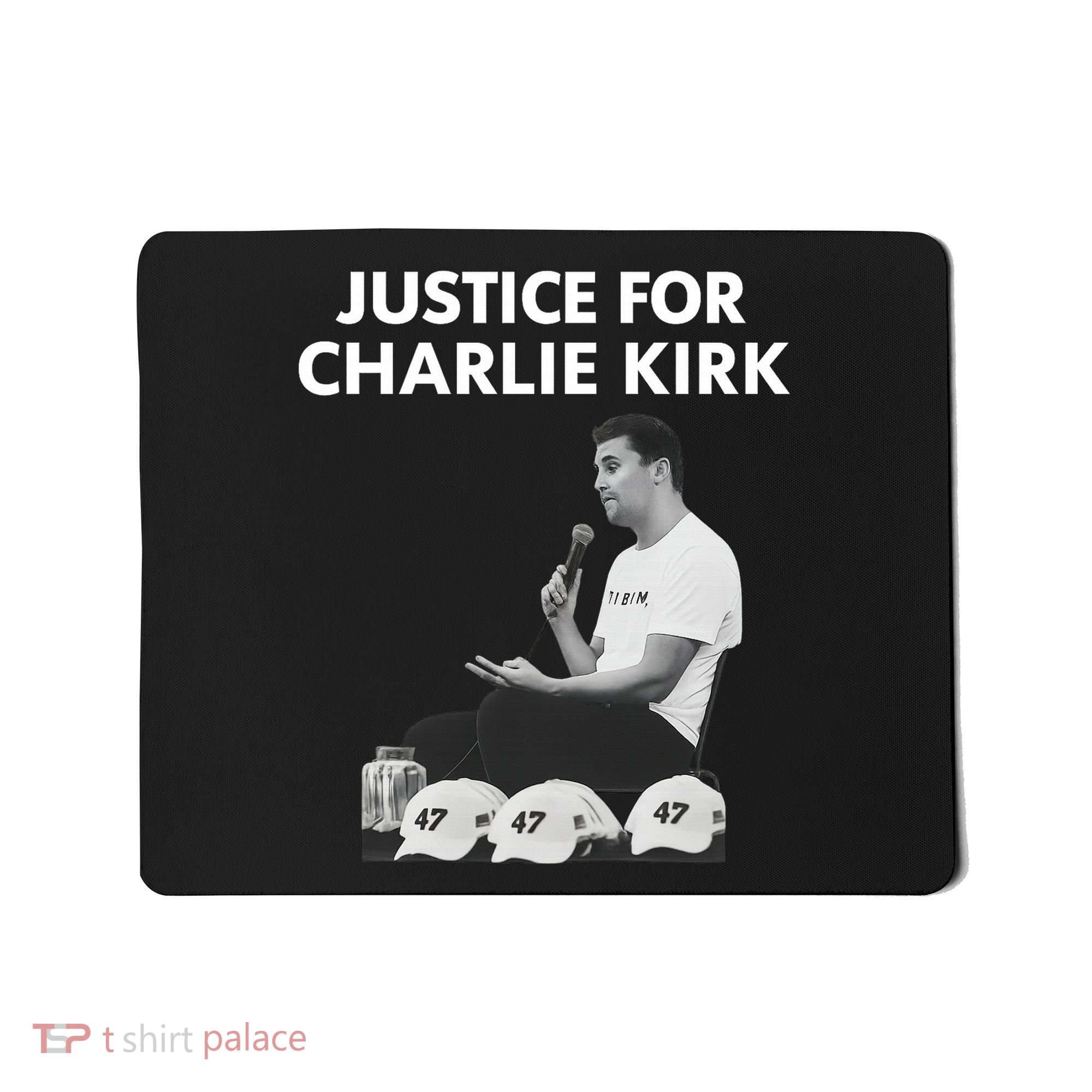 Justice For Charlie Kirk Support RIP Mousepad