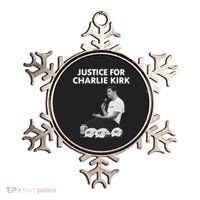 Justice For Charlie Kirk Support RIP Ornament thumb 0