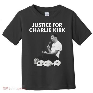 Justice For Charlie Kirk Support RIP Toddler T-Shirt
