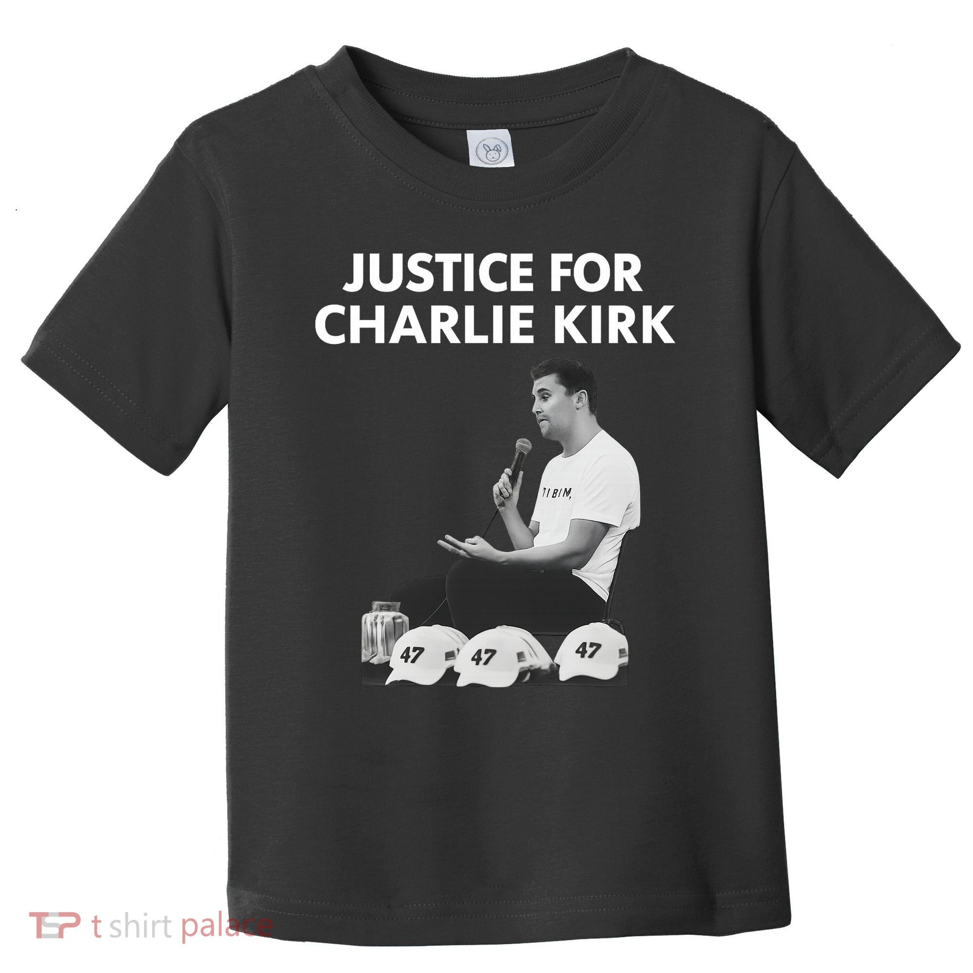Justice For Charlie Kirk Support RIP Toddler T-Shirt