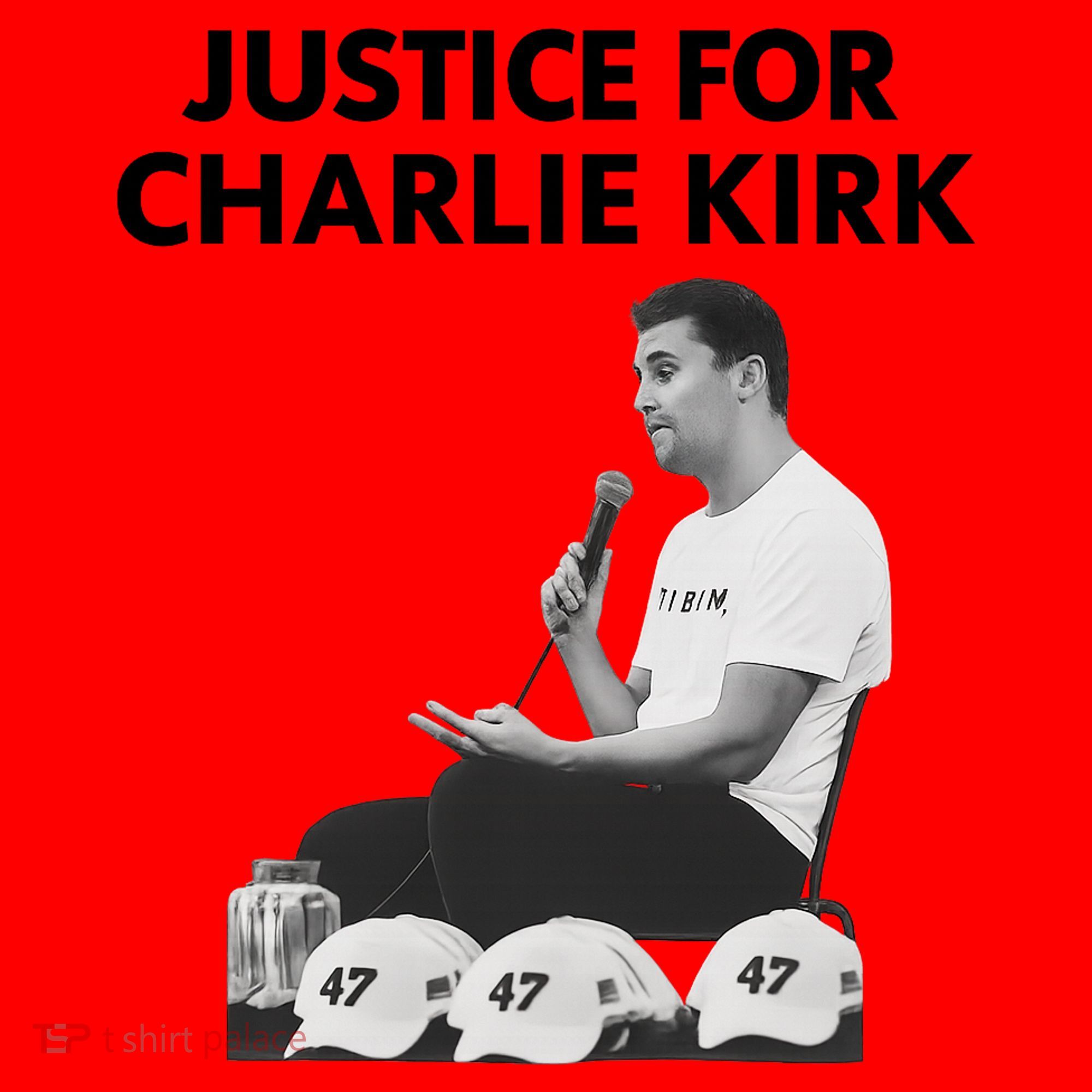 Justice For Charlie Kirk Support RIP Santa Hat