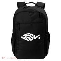 Jesus Fish Christian Backpack thumb 0