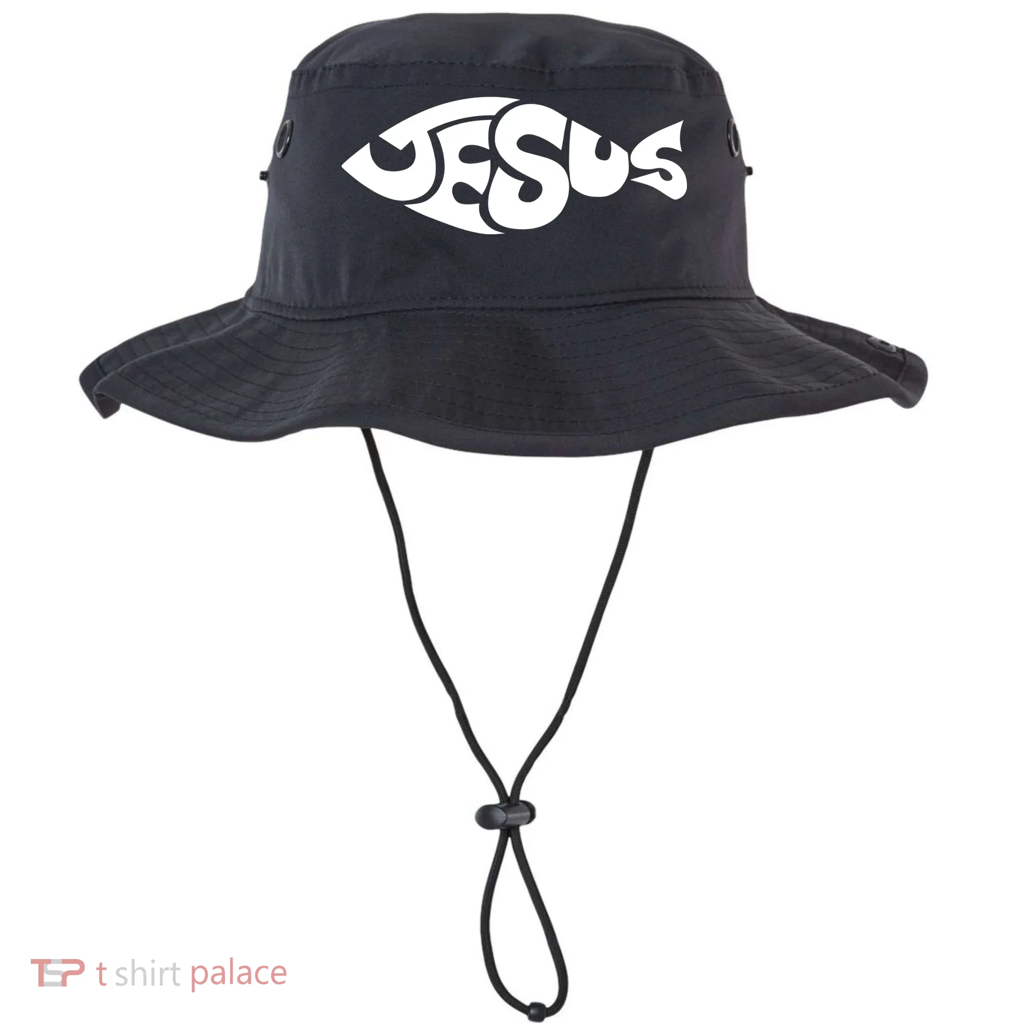 Jesus Fish Christian Bucket Hat