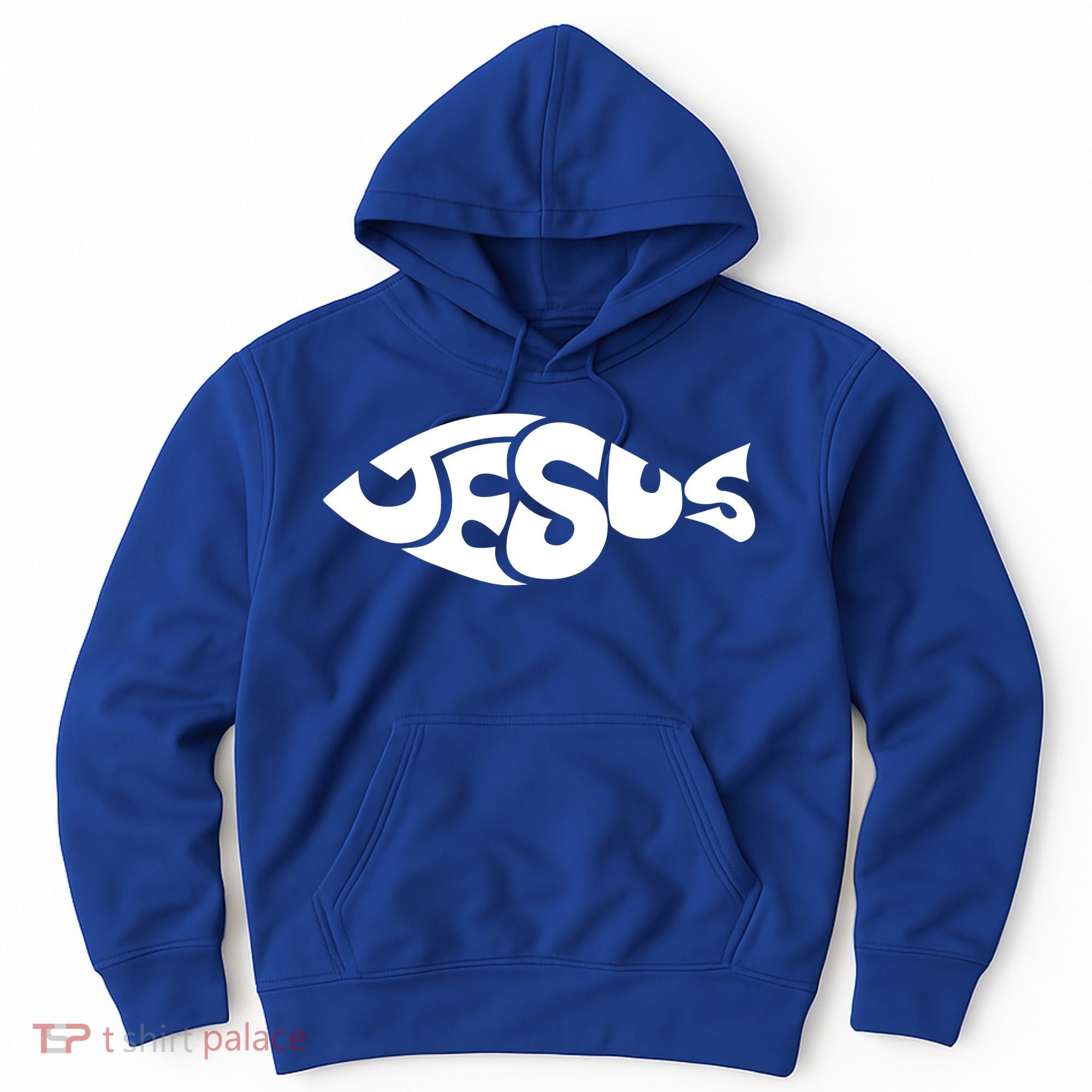 Jesus Fish Christian Hoodie