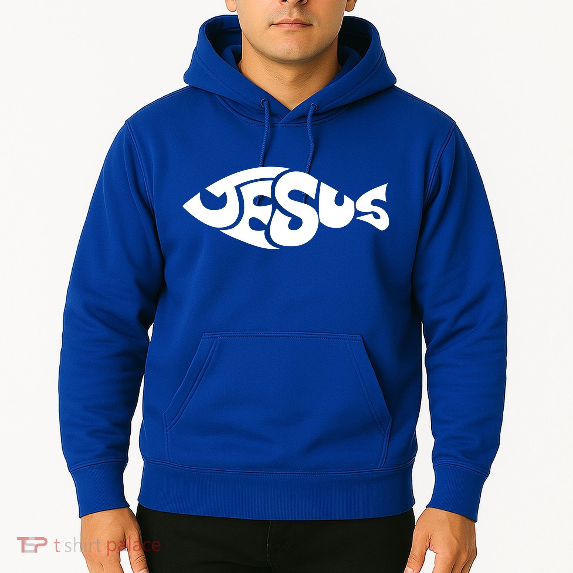 Jesus Fish Christian Hoodie