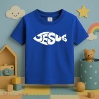 Jesus Fish Christian Toddler T-Shirt thumb 3