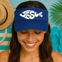 Jesus Fish Christian Visor thumb 2