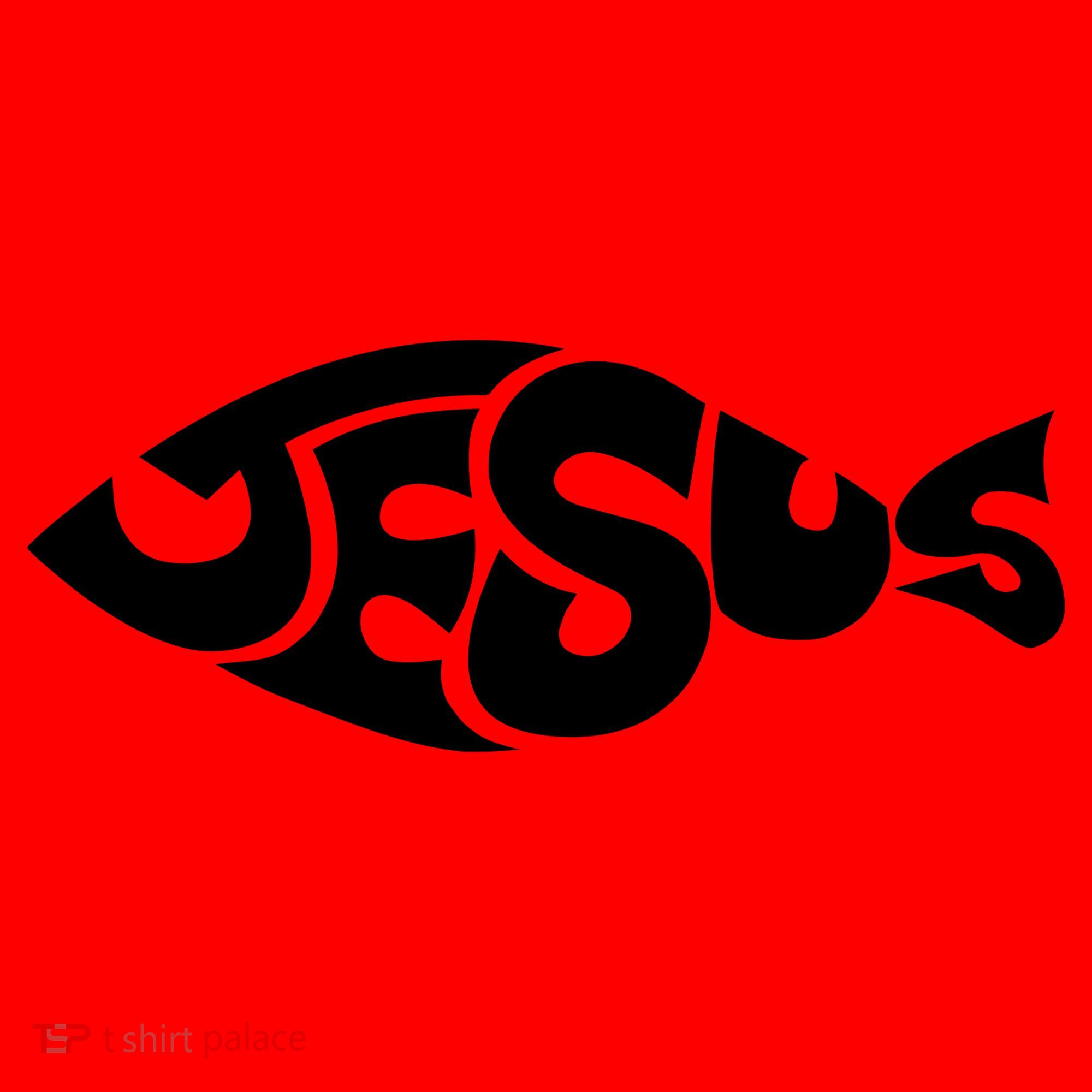 Jesus Fish Christian Santa Hat