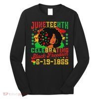 Junenth Flag Celebrating Black Freedom Junenth 1865 Long Sleeve Shirt thumb 0