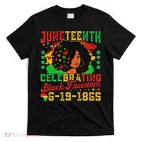 Junenth Flag Celebrating Black Freedom Junenth 1865 T-Shirt thumb 0