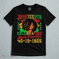 Junenth Flag Celebrating Black Freedom Junenth 1865 T-Shirt thumb 5
