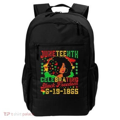 Junenth Flag Celebrating Black Freedom Junenth 1865 Backpack
