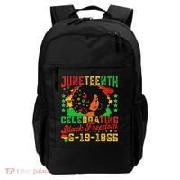 Junenth Flag Celebrating Black Freedom Junenth 1865 Backpack thumb 0