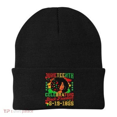 Junenth Flag Celebrating Black Freedom Junenth 1865 Beanie
