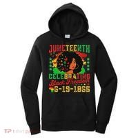 Junenth Flag Celebrating Black Freedom Junenth 1865 Women's Hoodie thumb 0