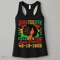 Junenth Flag Celebrating Black Freedom Junenth 1865 Women's Tank Top thumb 3