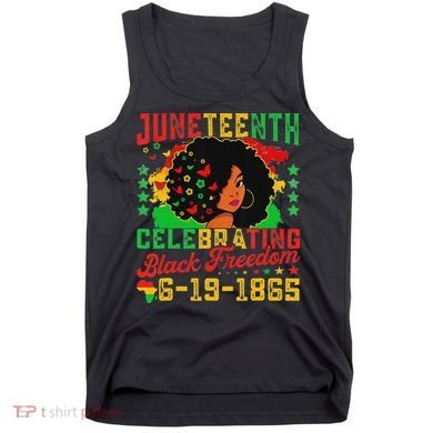 Junenth Flag Celebrating Black Freedom Junenth 1865 Tank Top