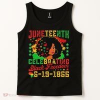Junenth Flag Celebrating Black Freedom Junenth 1865 Tank Top thumb 2