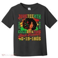 Junenth Flag Celebrating Black Freedom Junenth 1865 Toddler T-Shirt thumb 0