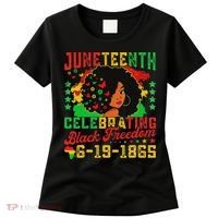Junenth Flag Celebrating Black Freedom Junenth 1865 Women's T-Shirt thumb 0