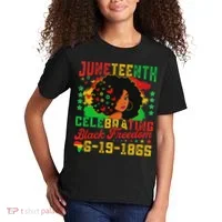 Junenth Flag Celebrating Black Freedom Junenth 1865 Kids T-Shirt thumb 2