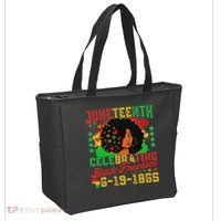 Junenth Flag Celebrating Black Freedom Junenth 1865 Tote Bag thumb 2
