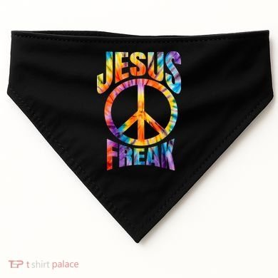 Jesus Freak Christian Retro Vintage Cool USA-Made Doggie Bandana
