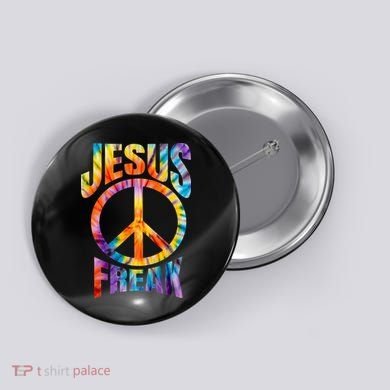 Jesus Freak Christian Retro Vintage Cool Button