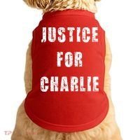 Justice For Charlie Kirk Doggie Tank thumb 0