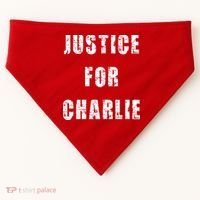 Justice For Charlie Kirk USA-Made Doggie Bandana thumb 0